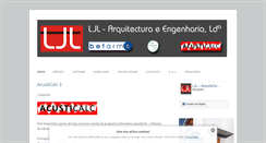 Desktop Screenshot of ljlprojectos.com